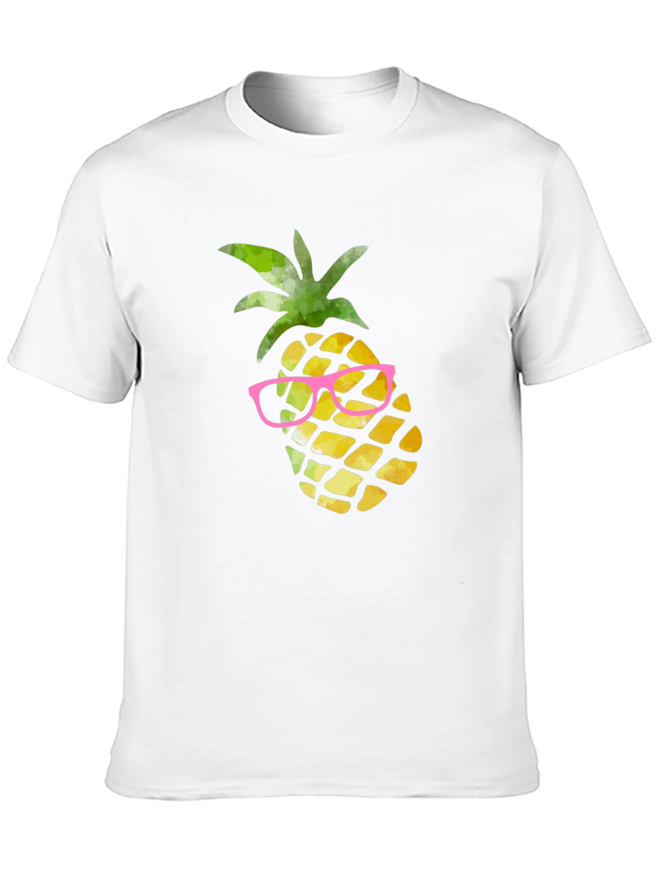 Camiseta Negra Piña con Gafas