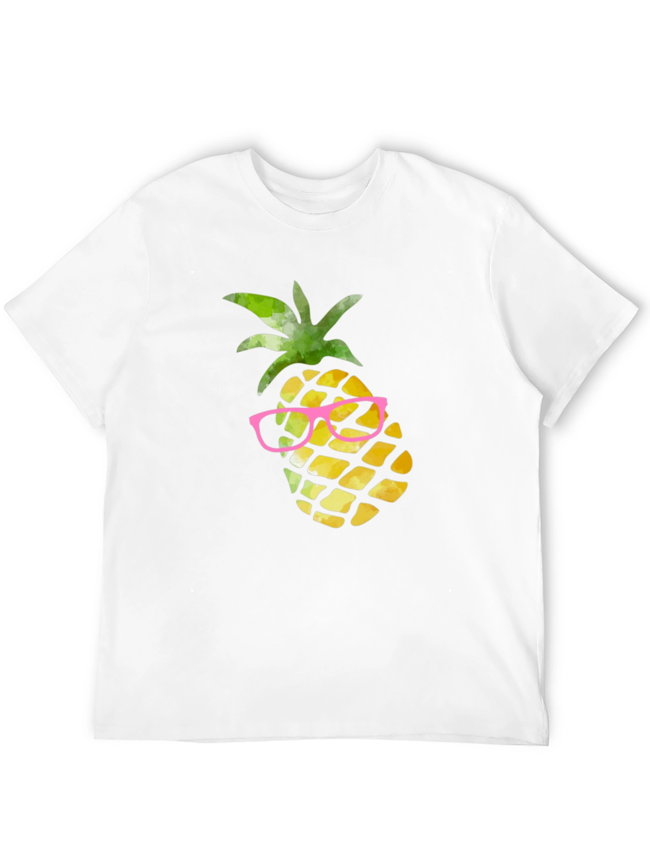 Camiseta Negra Piña con Gafas