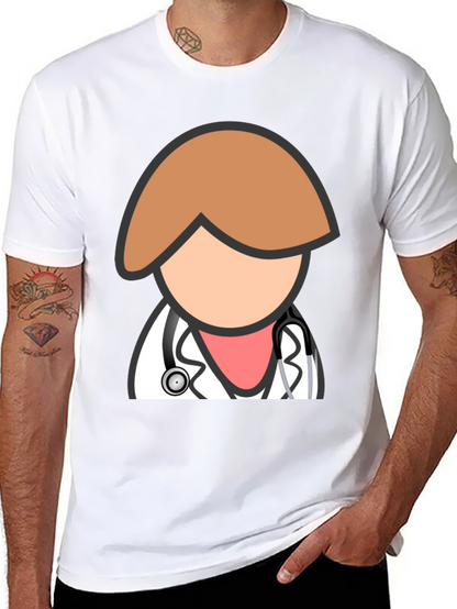 Camiseta Negra Doctor Divertido