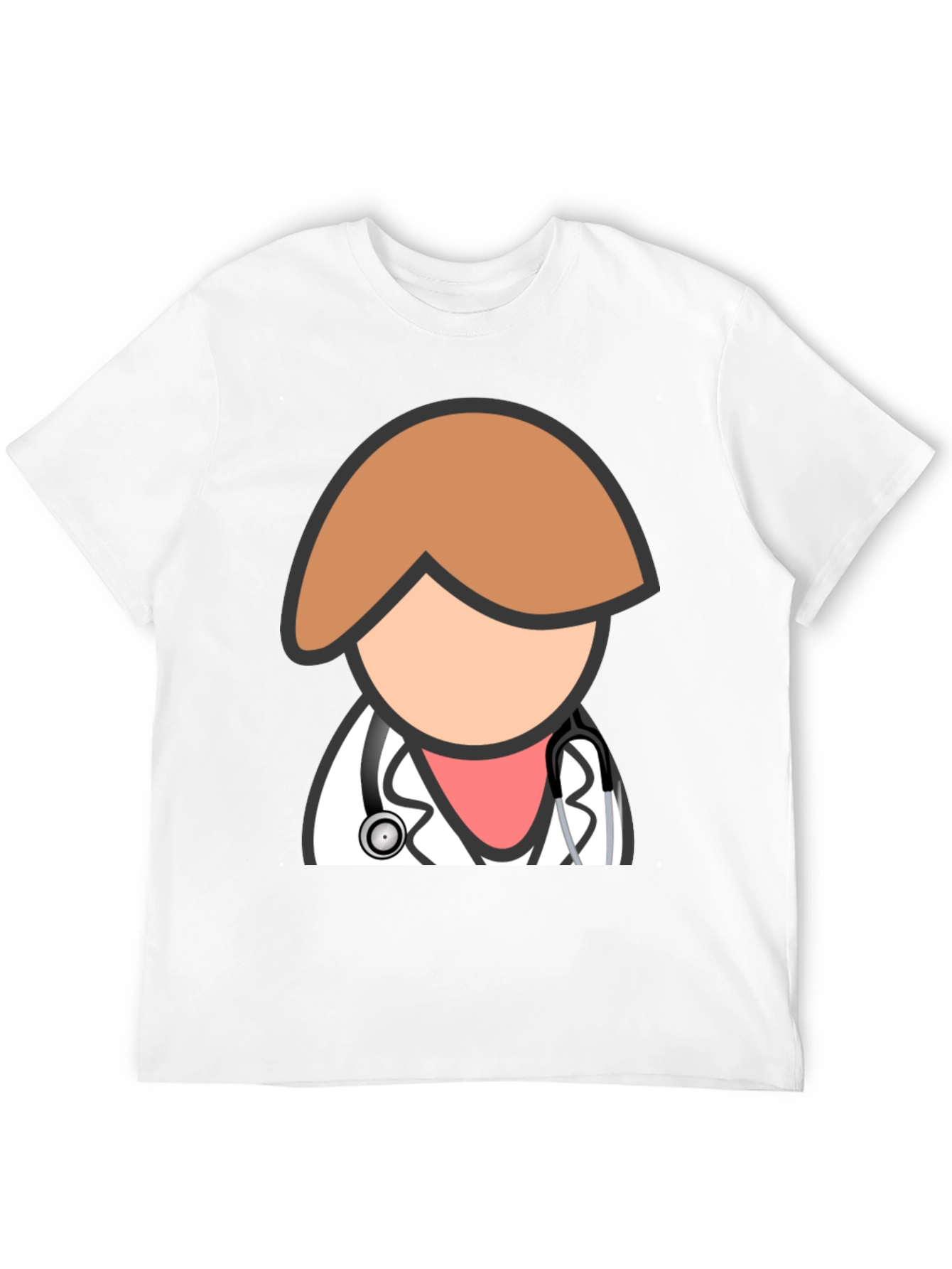 Camiseta Negra Doctor Divertido