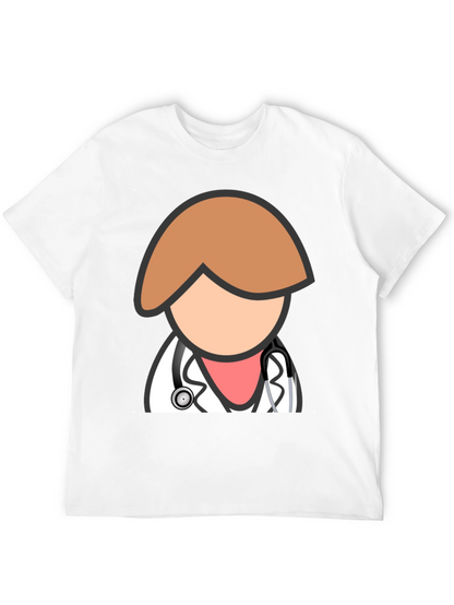 Camiseta Negra Doctor Divertido