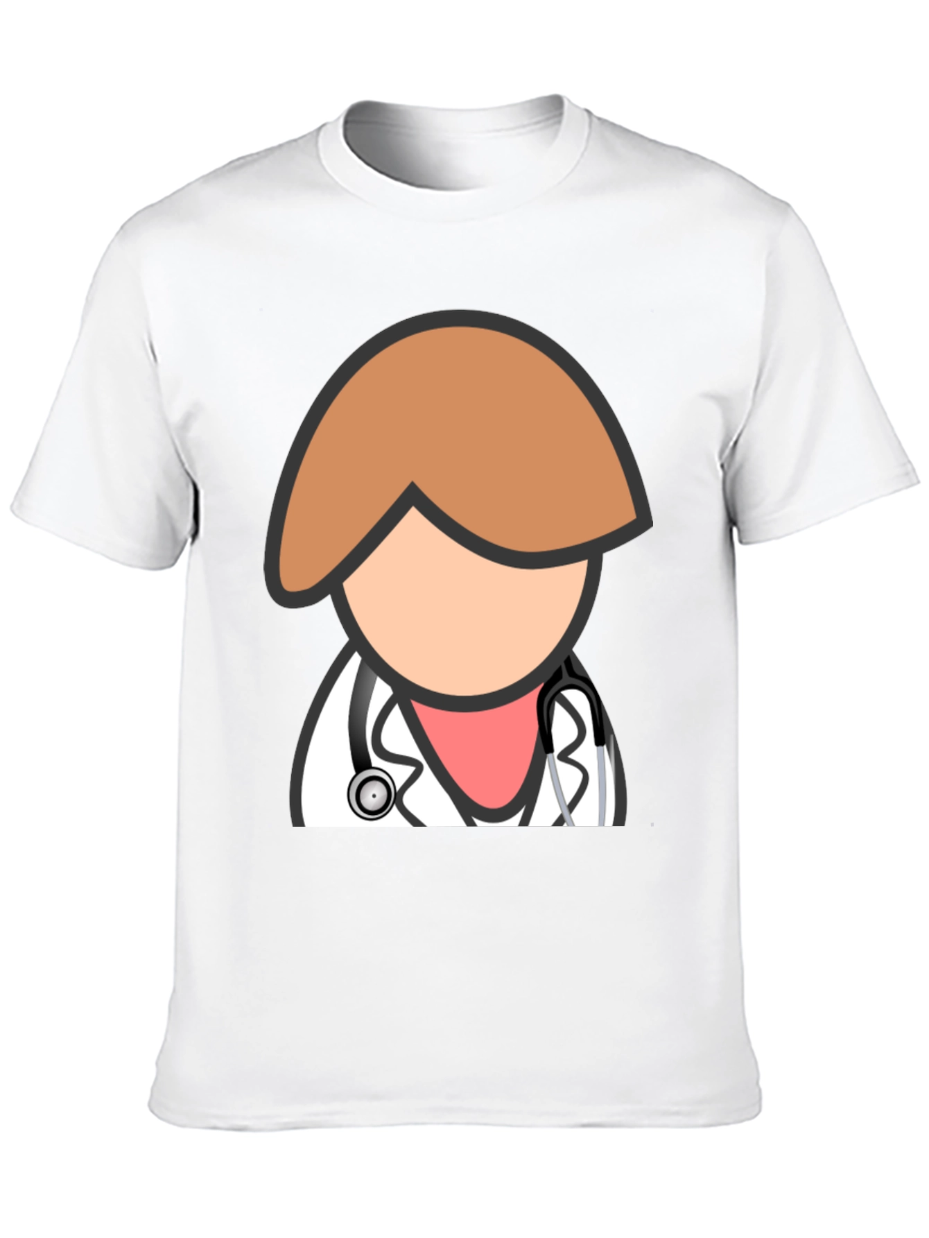 Camiseta Negra Doctor Divertido