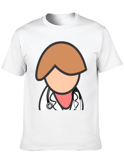 Camiseta Negra Doctor Divertido