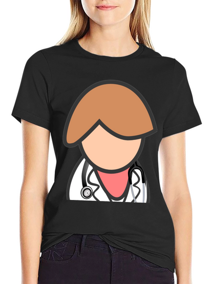 Camiseta Negra Doctor Divertido