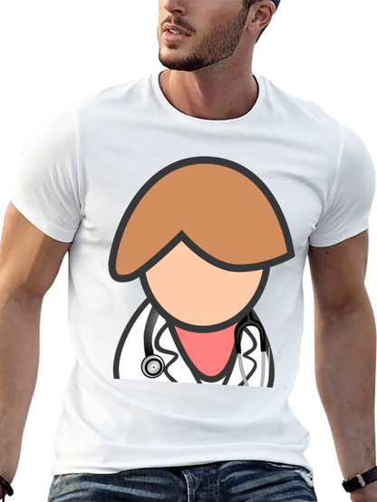 Camiseta Negra Doctor Divertido