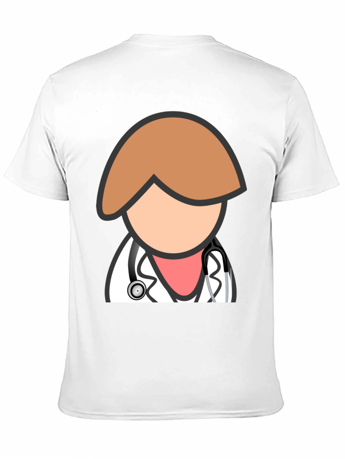 Camiseta Negra Doctor Divertido