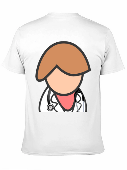Camiseta Negra Doctor Divertido