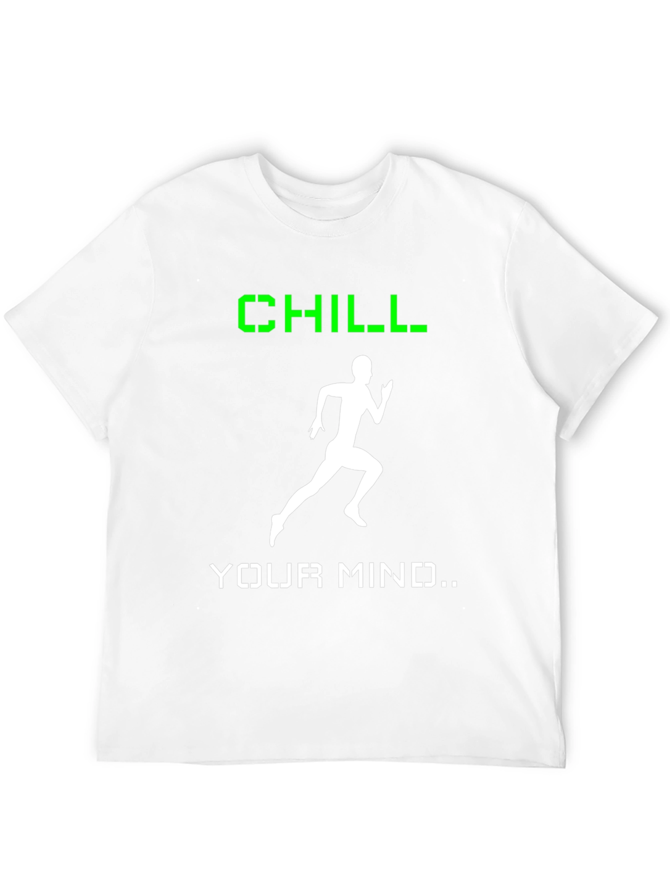 Camiseta Hombre Negra Chill Your Mind