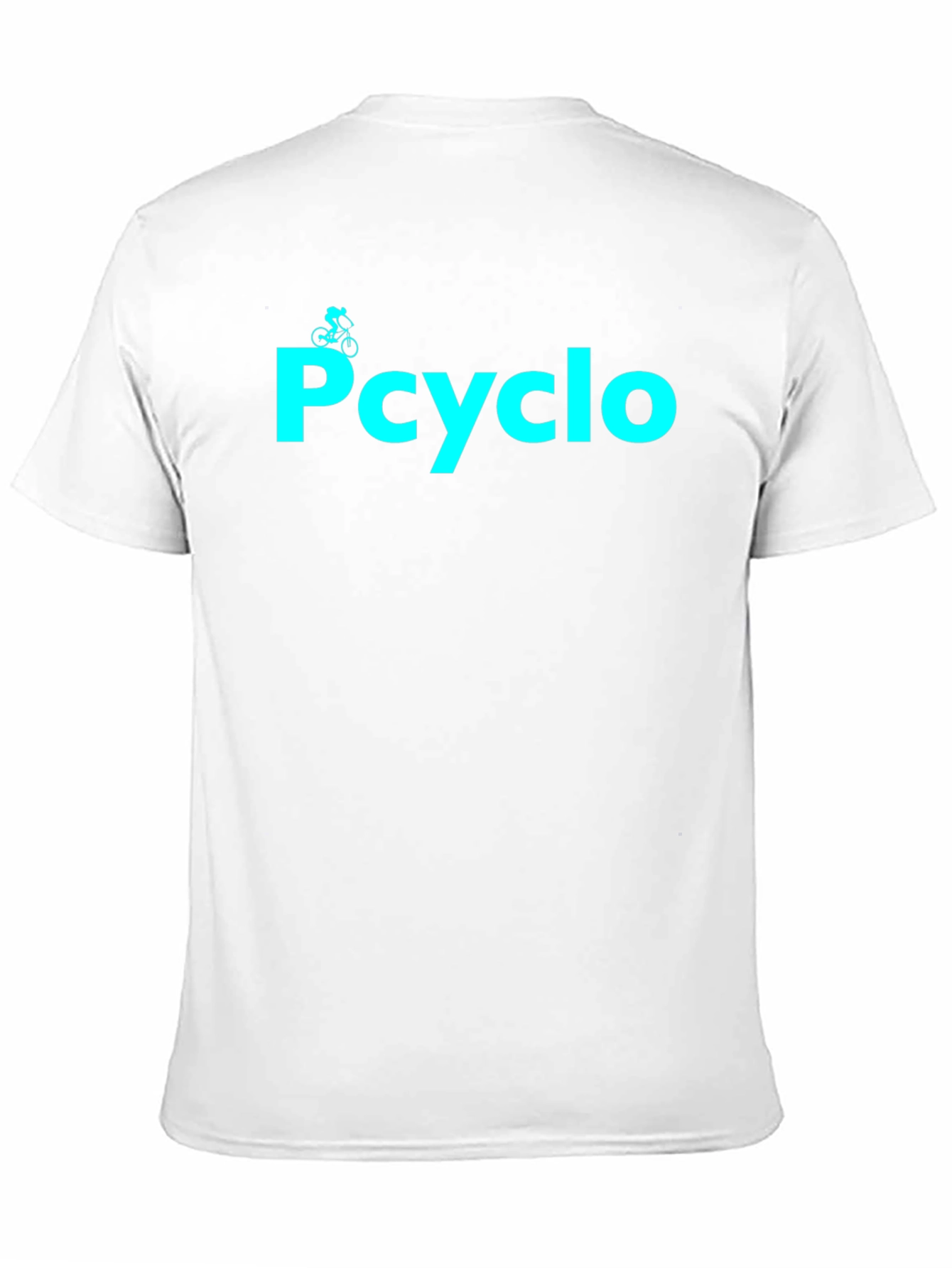 Camiseta Negra Pcyclo para Amantes del Ciclismo