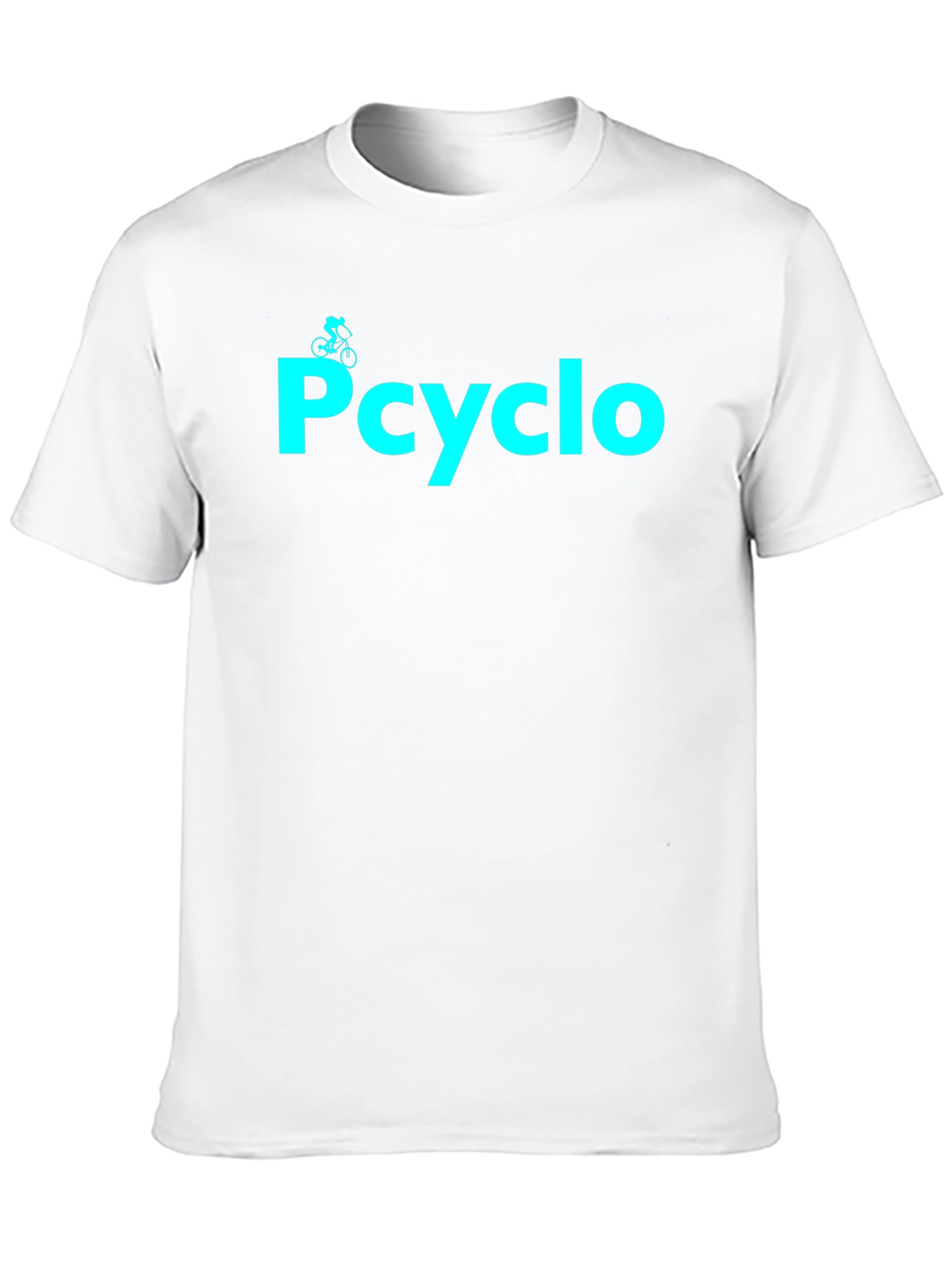 Camiseta Negra Pcyclo para Amantes del Ciclismo