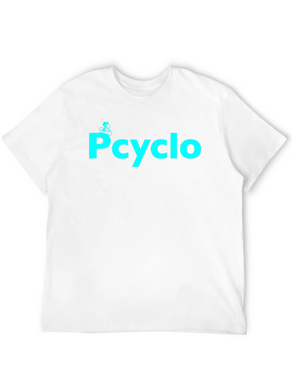 Camiseta Negra Pcyclo para Amantes del Ciclismo