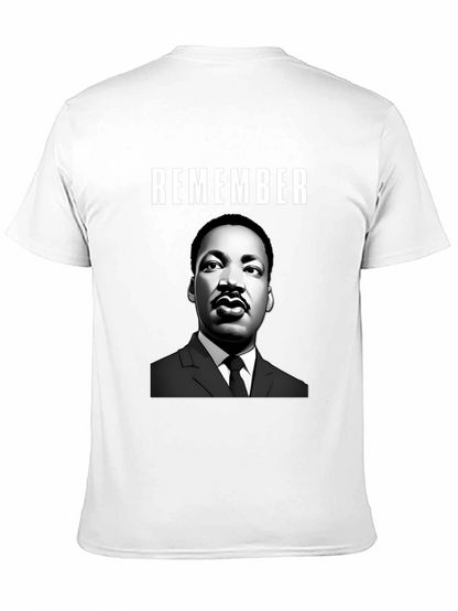 Camiseta Remember MLK - Estilo Casual y Conmemorativo