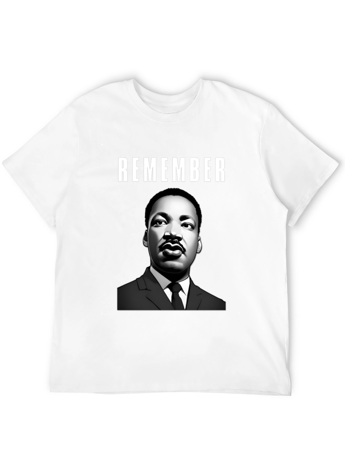 Camiseta Remember MLK - Estilo Casual y Conmemorativo