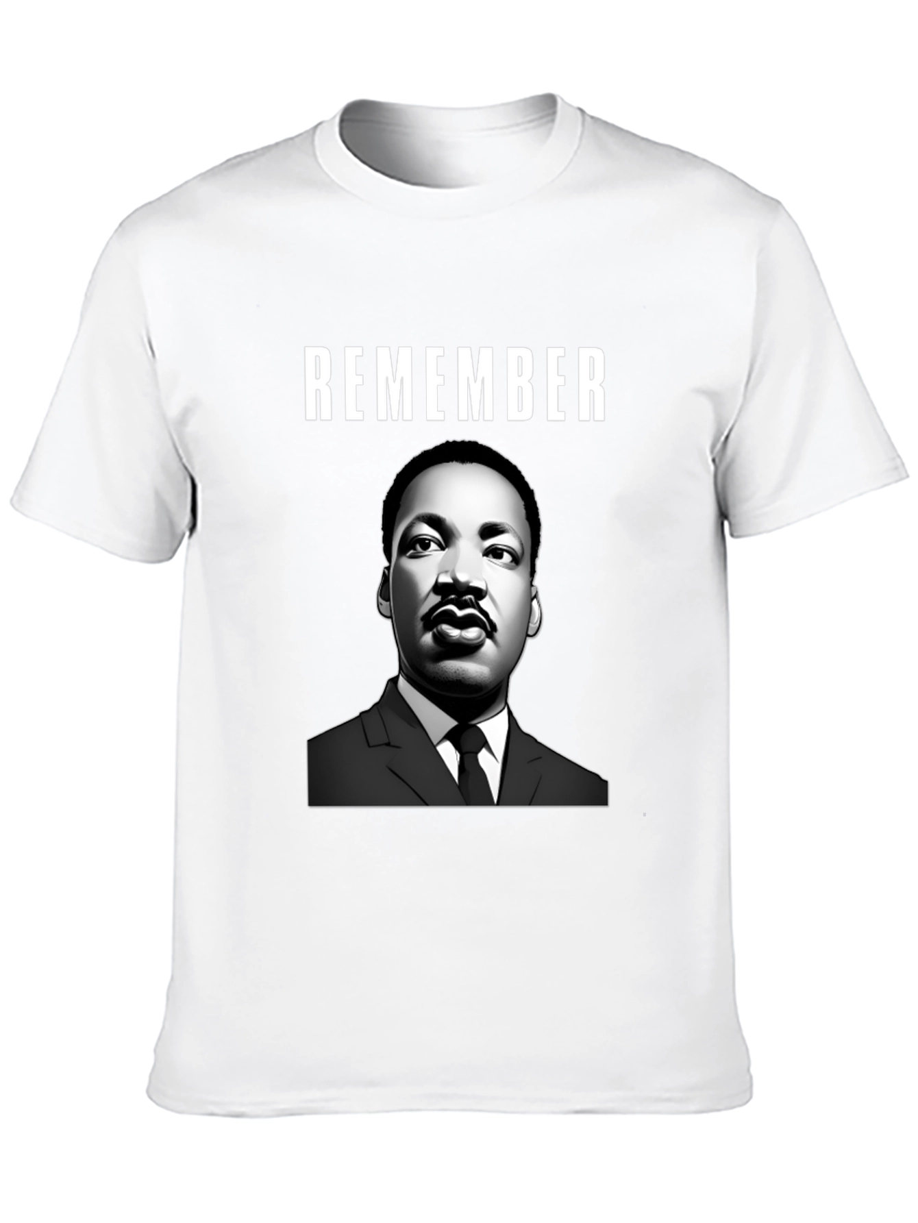 Camiseta Remember MLK - Estilo Casual y Conmemorativo
