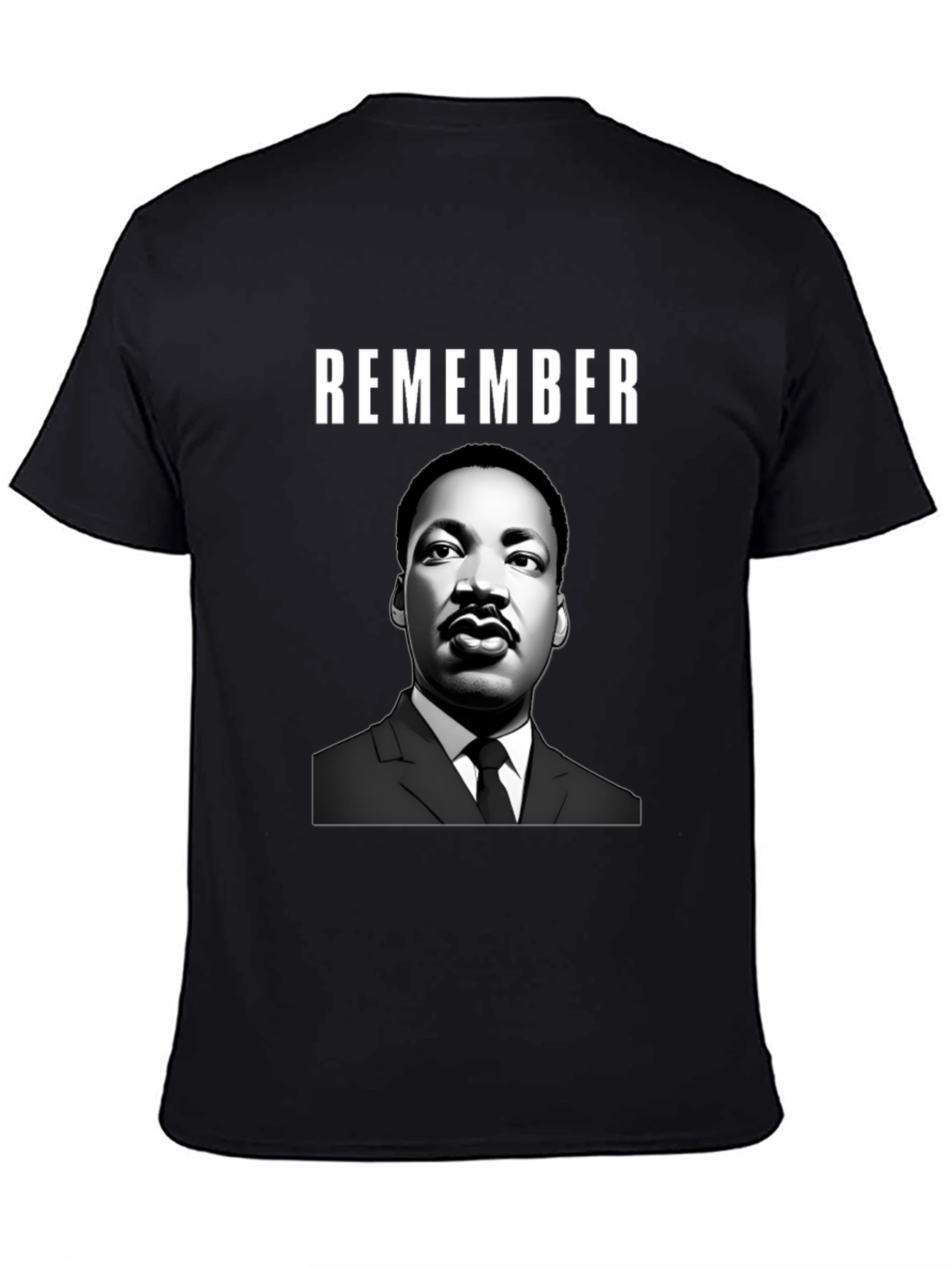 Camiseta Remember MLK - Estilo Casual y Conmemorativo