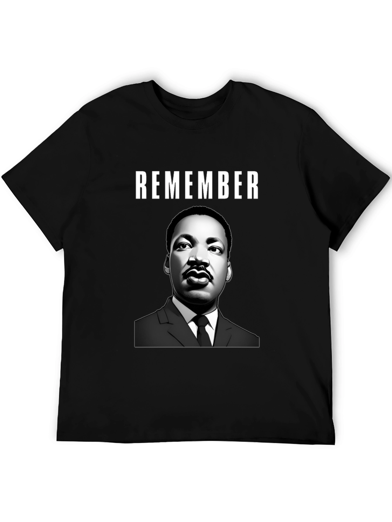 Camiseta Remember MLK - Estilo Casual y Conmemorativo