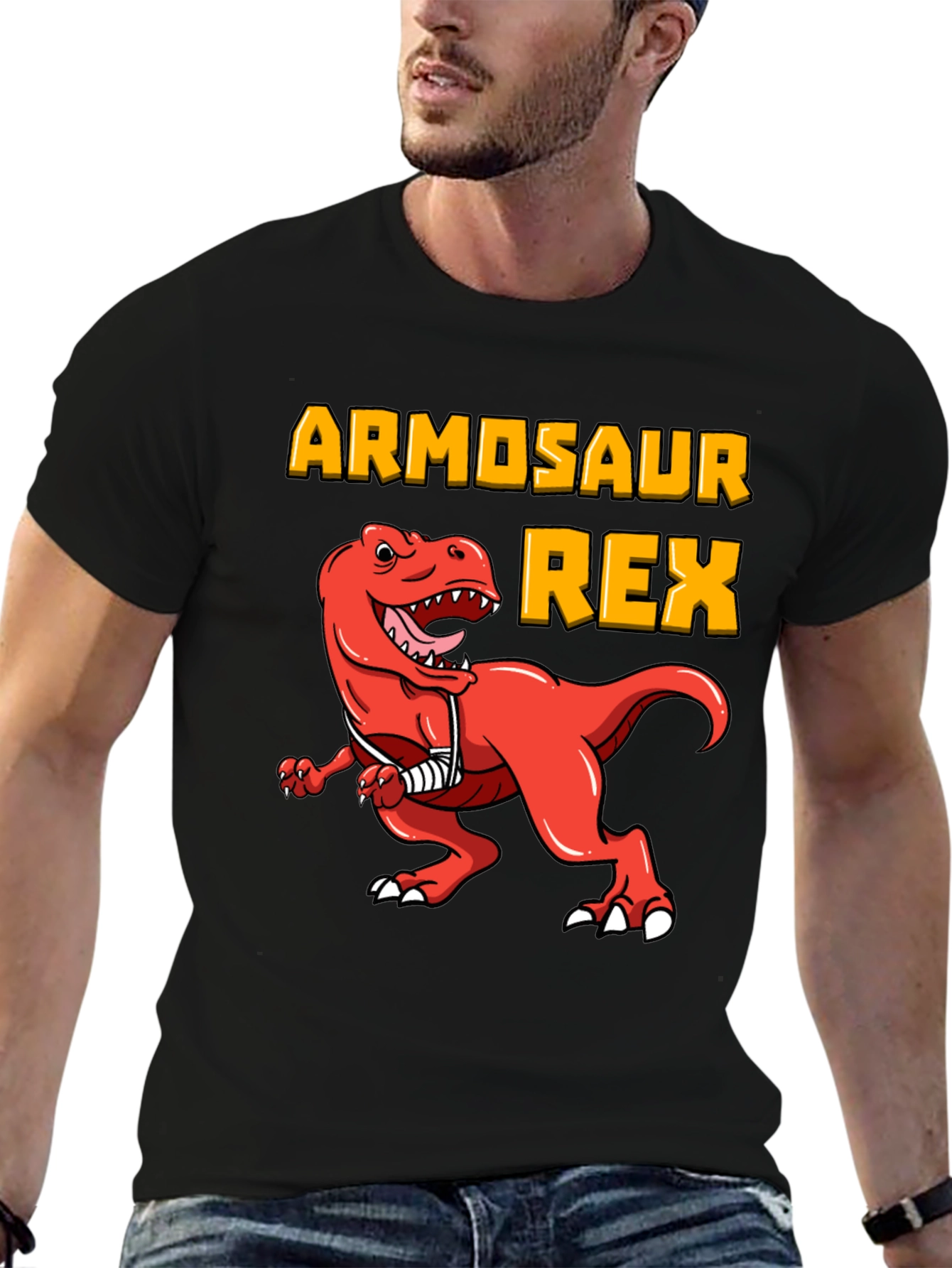 Camiseta Negra Armosaur Rex