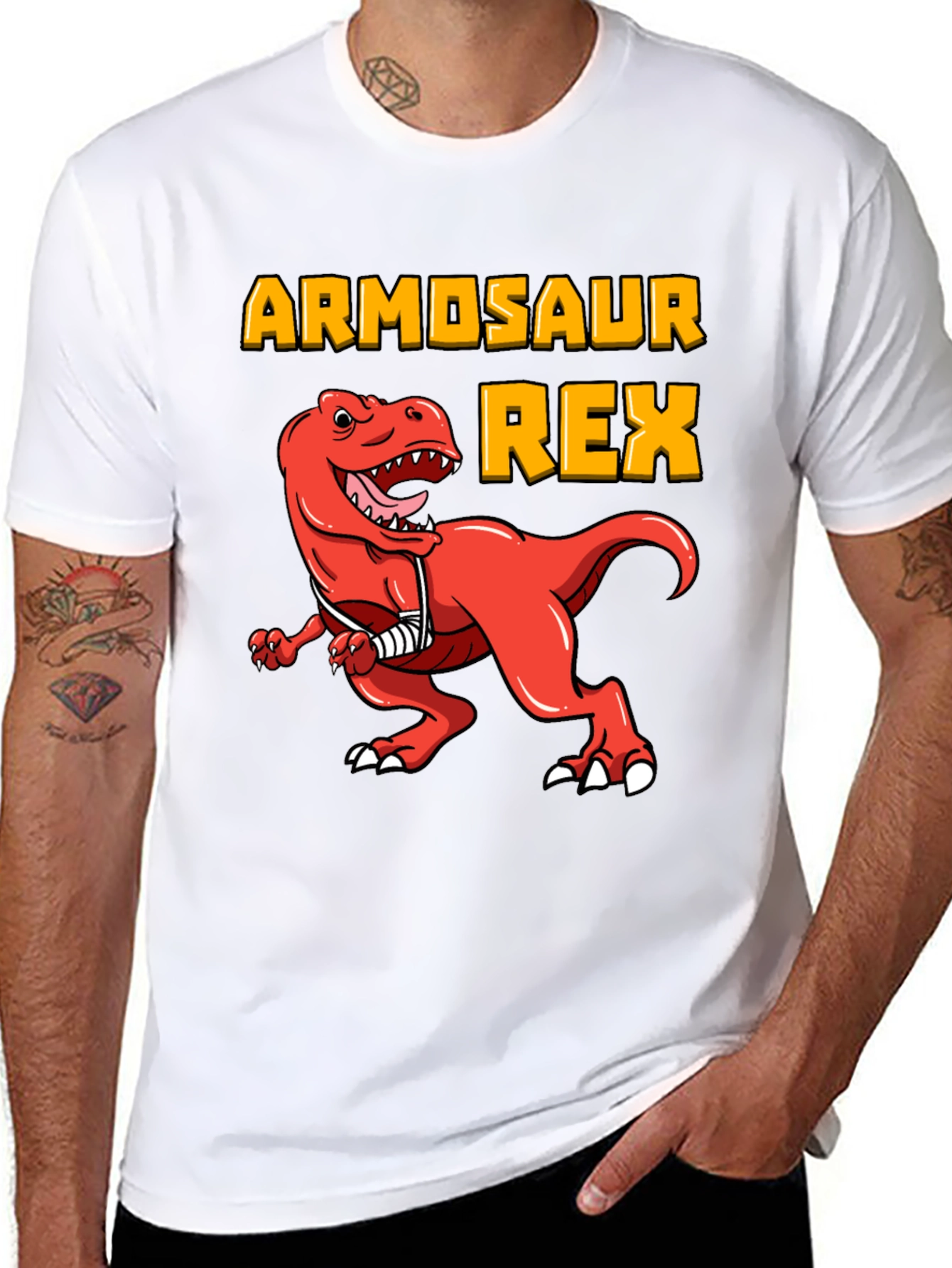 Camiseta Negra Armosaur Rex