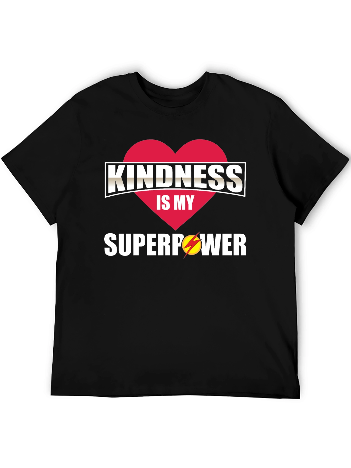 Camiseta Hombre: Bondad mi Superpoder