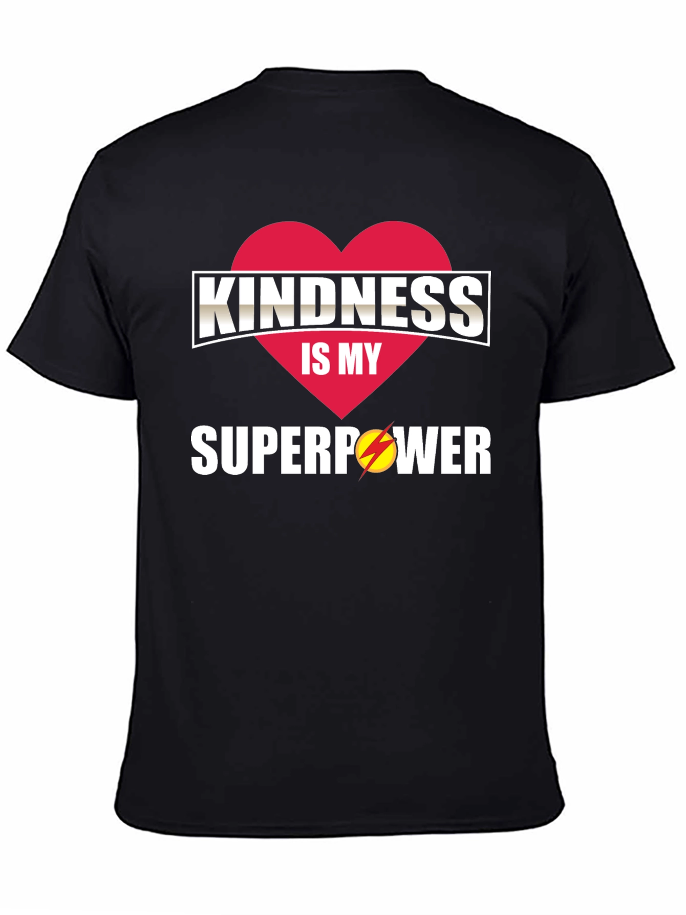 Camiseta Hombre: Bondad mi Superpoder