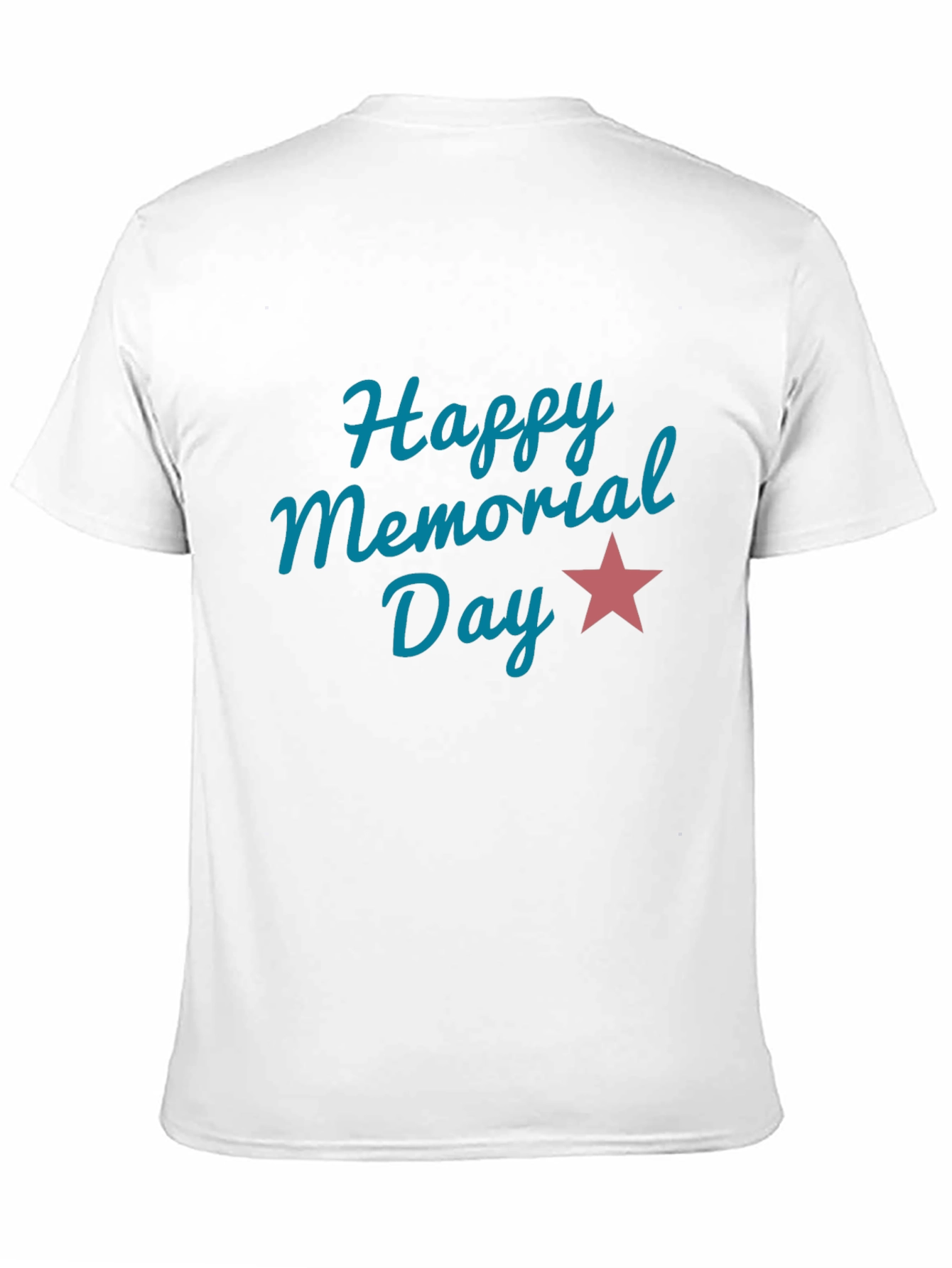 Camiseta Negra Feliz Día de los Caídos