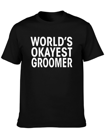 Camiseta Negra: El Peluquero Más o Menos del Mundo