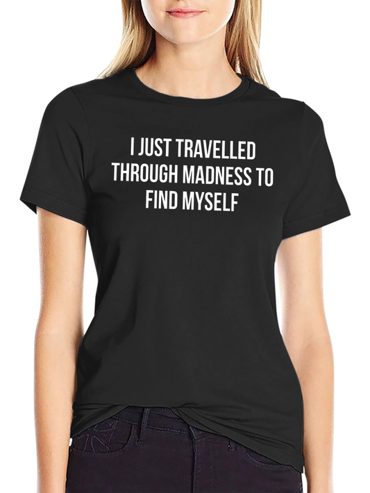 Camiseta Negra: Viaje a la Locura Personal