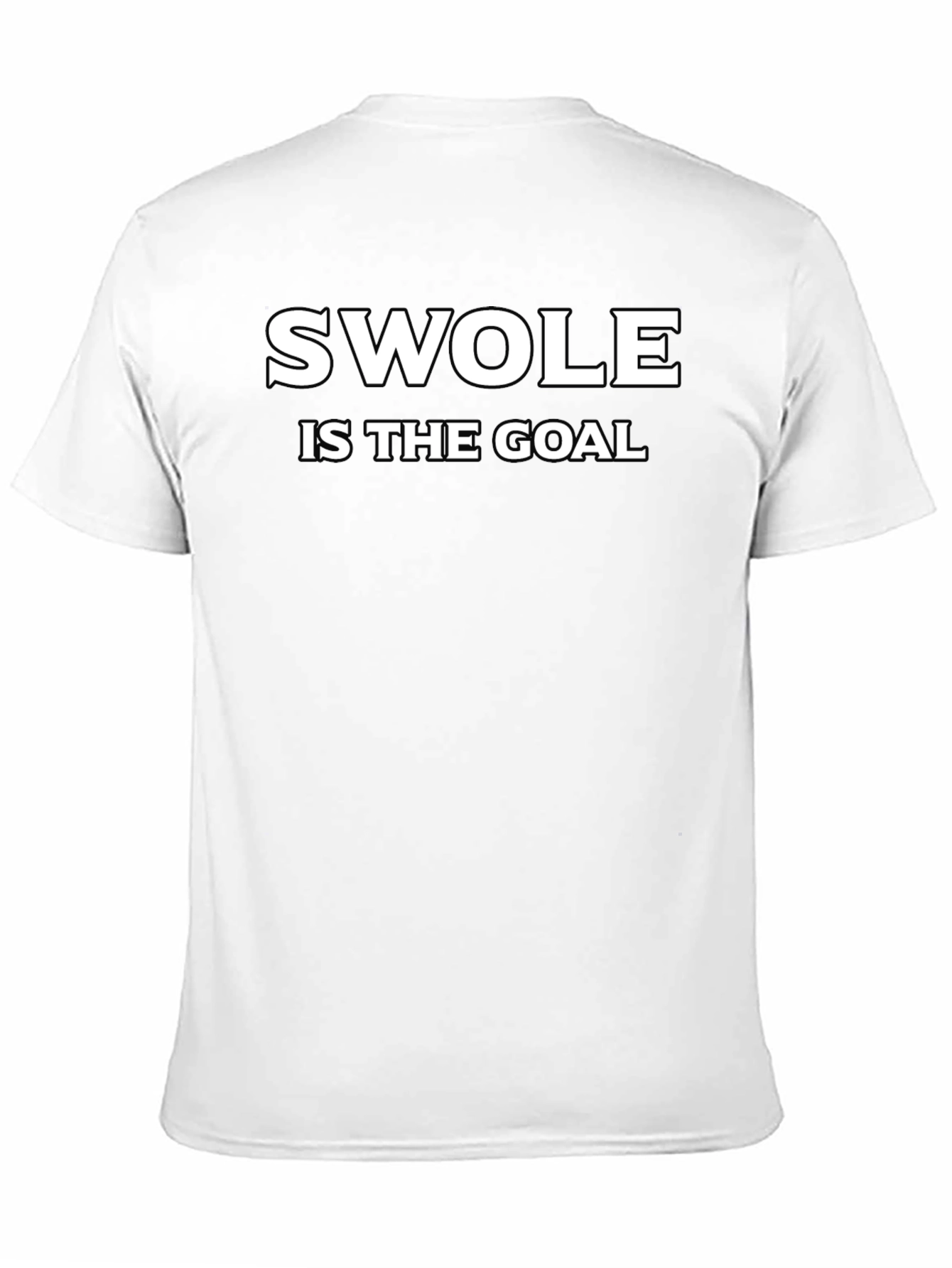Camiseta Negra SWOLE IS THE GOAL