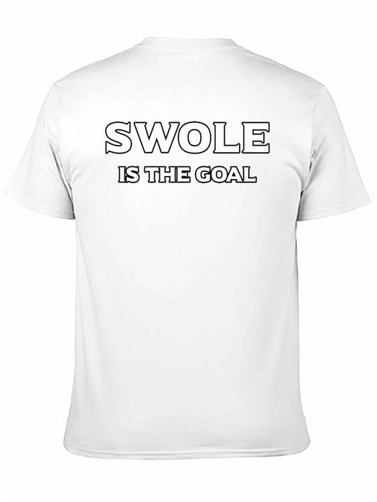 Camiseta Negra SWOLE IS THE GOAL