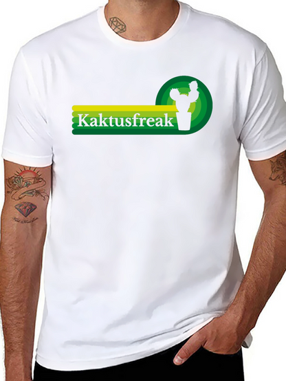Camiseta Negra Kaktusfreak - Diseño Único