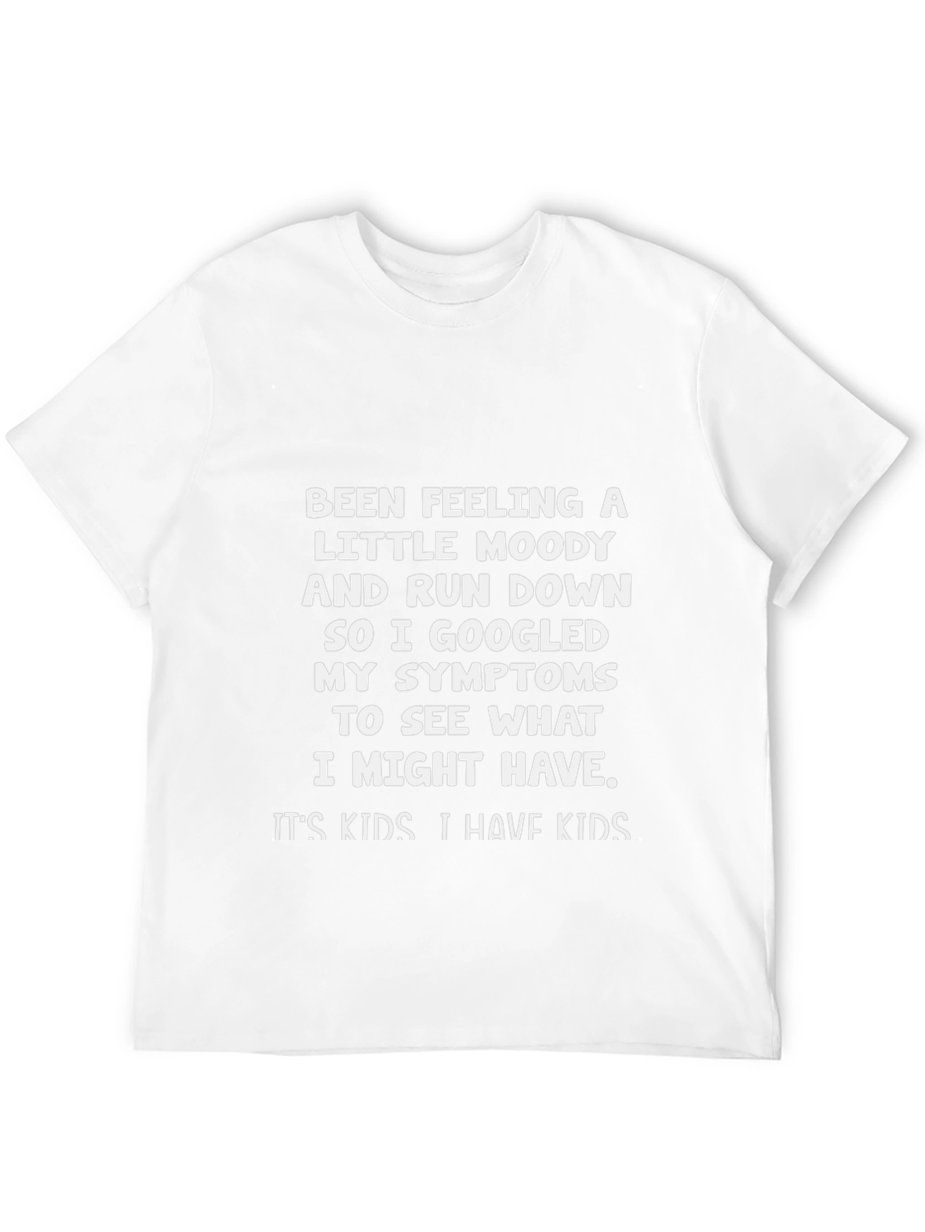 Camiseta Negra con Texto Humorístico para Padres