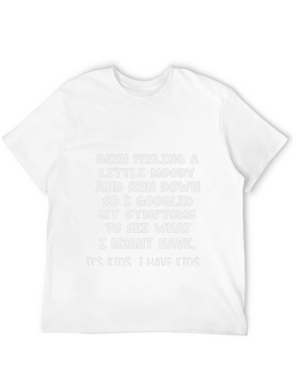 Camiseta Negra con Texto Humorístico para Padres