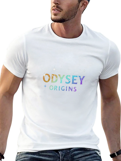 Camiseta Negra Unisex Odyssey Origins Estelar