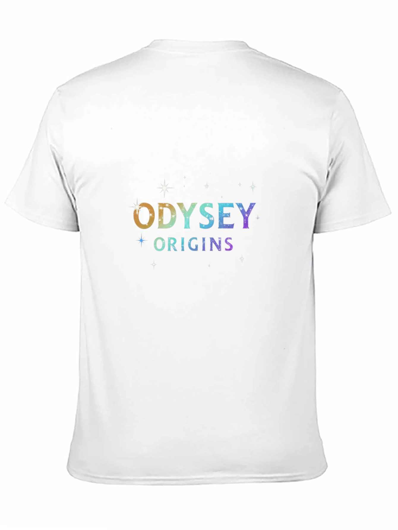 Camiseta Negra Unisex Odyssey Origins Estelar
