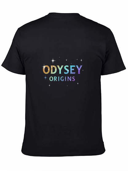 Camiseta Negra Unisex Odyssey Origins Estelar