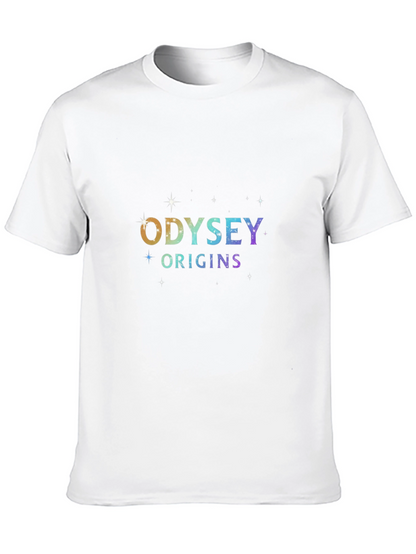 Camiseta Negra Unisex Odyssey Origins Estelar