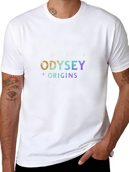 Camiseta Negra Unisex Odyssey Origins Estelar