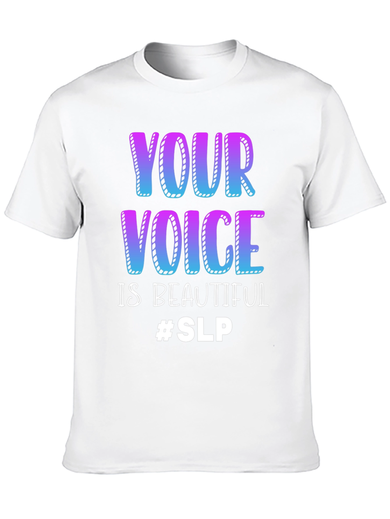 Camiseta Negra Tu Voz Es Hermosa #SLP