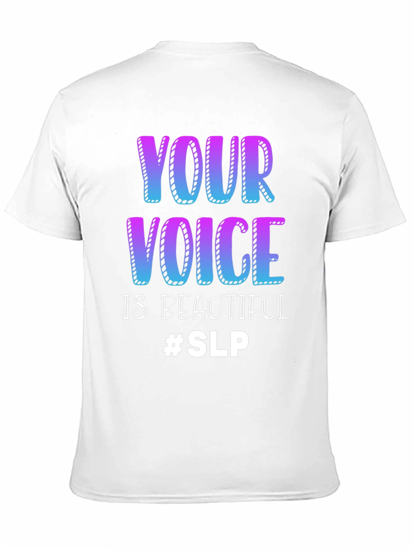 Camiseta Negra Tu Voz Es Hermosa #SLP