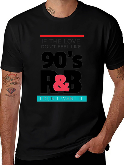 Camiseta Negra 90s R&B