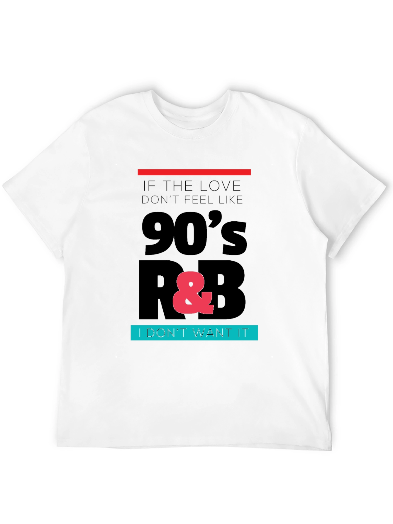Camiseta Negra 90s R&B