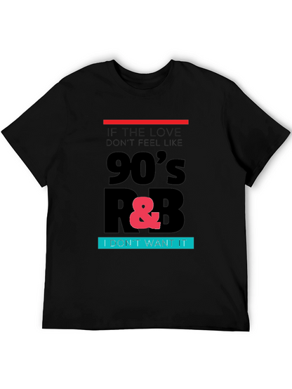 Camiseta Negra 90s R&B