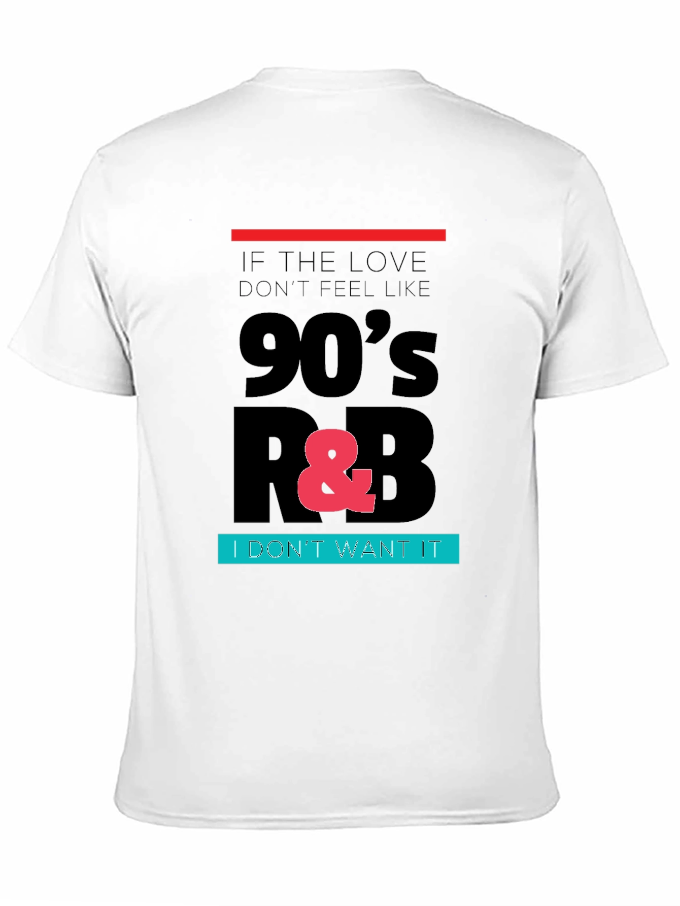 Camiseta Negra 90s R&B