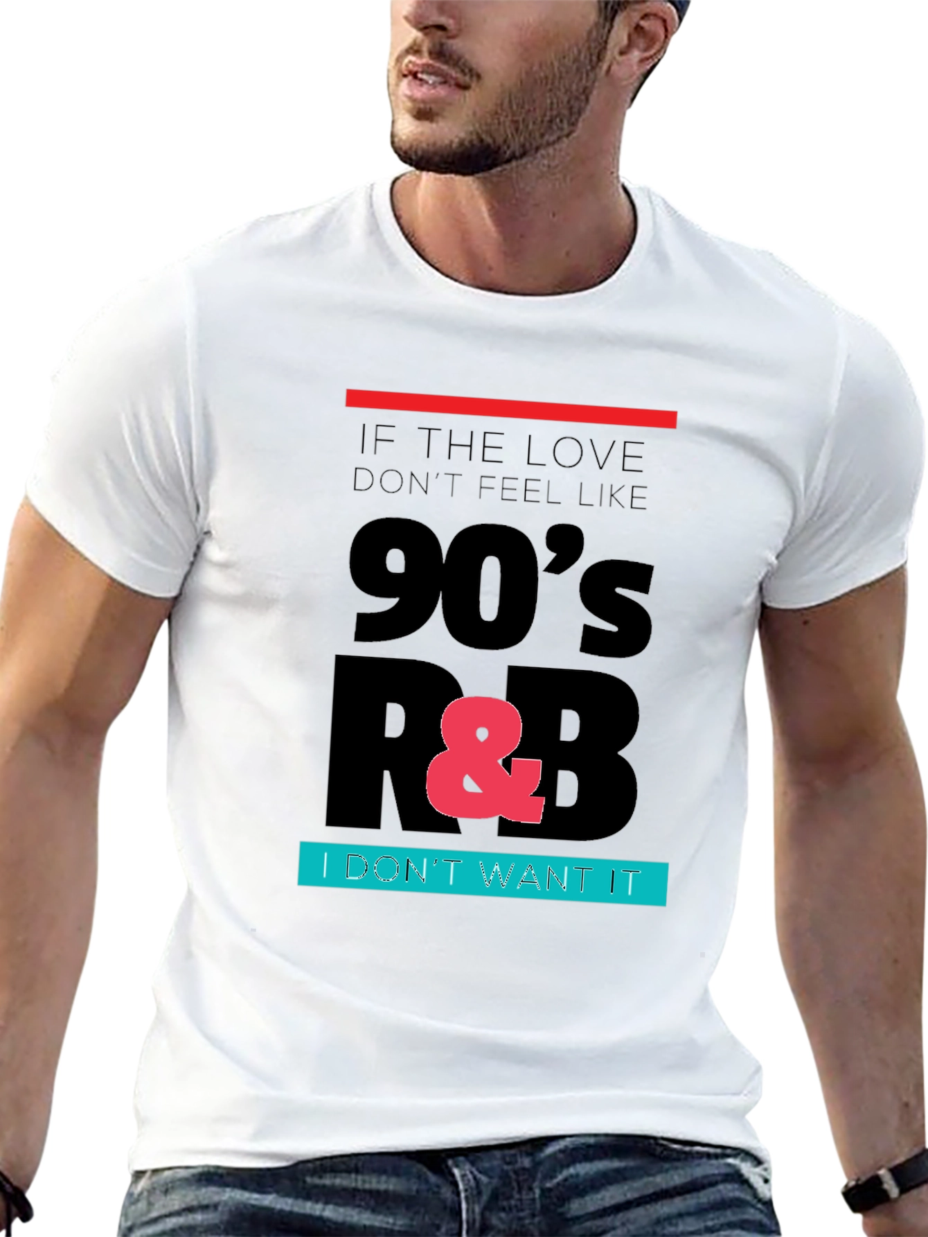 Camiseta Negra 90s R&B