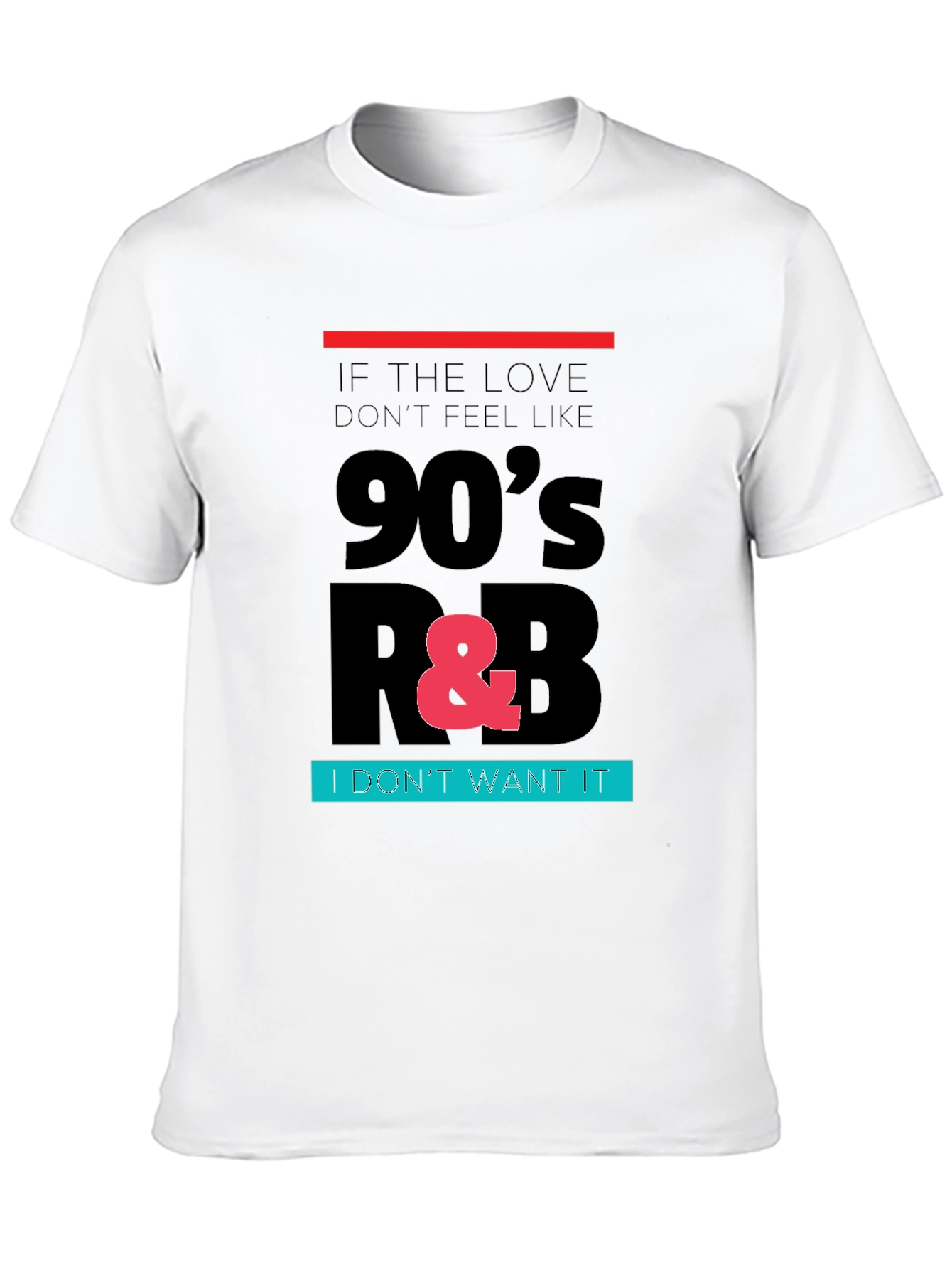 Camiseta Negra 90s R&B