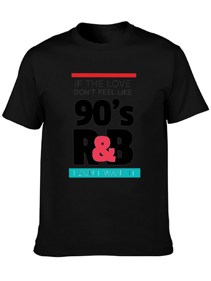 Camiseta Negra 90s R&B
