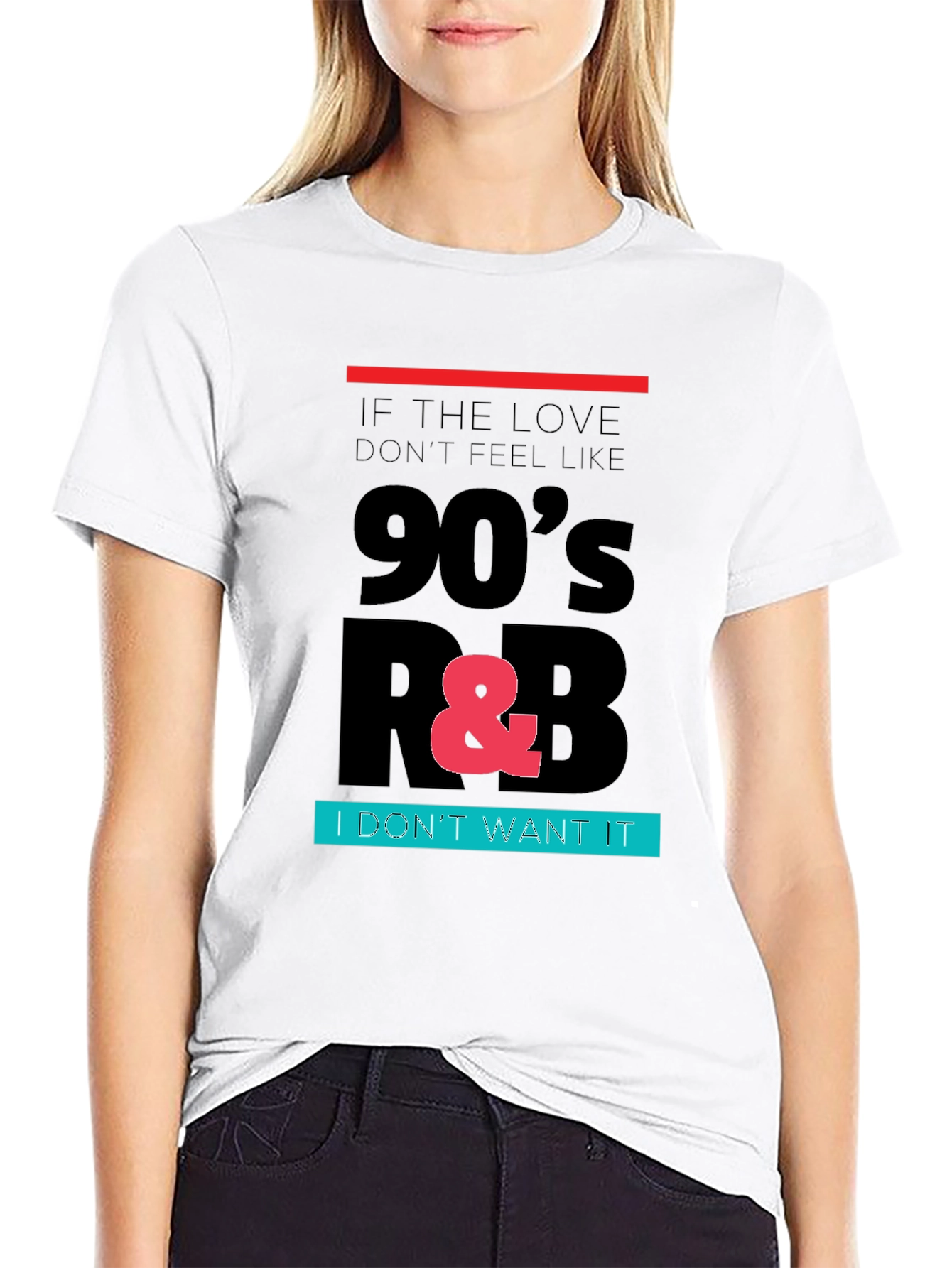 Camiseta Negra 90s R&B