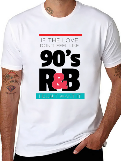 Camiseta Negra 90s R&B