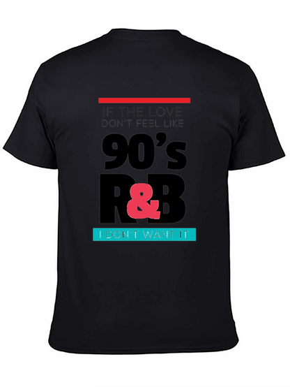 Camiseta Negra 90s R&B