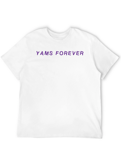 Camiseta Negra YAMS FOREVER - Estilo Casual